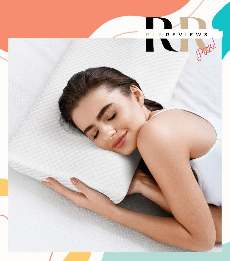 ZAMAT Contour Pillow for Neck Pain Relief