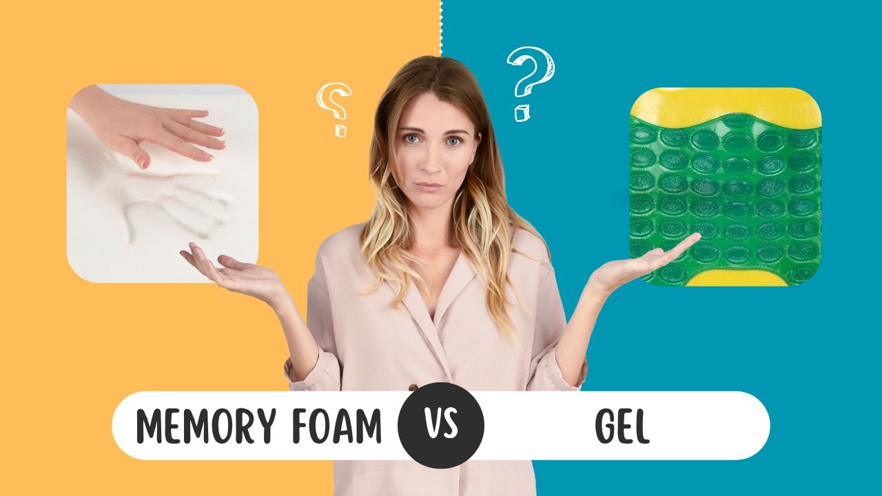 Memory Foam vs Gel Memory Foam Which Cushion is Right for You? A
