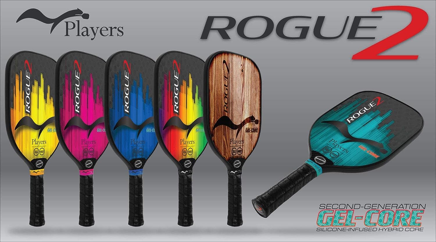Rogue2 Gel-Core Pickleball Paddle Made in The USA