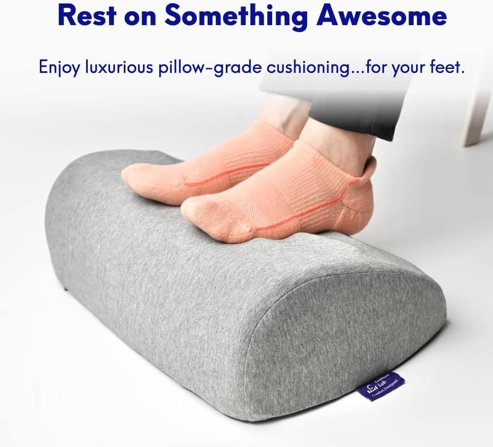 Cushion Lab Ergonomic Foot Rest for Under Desk