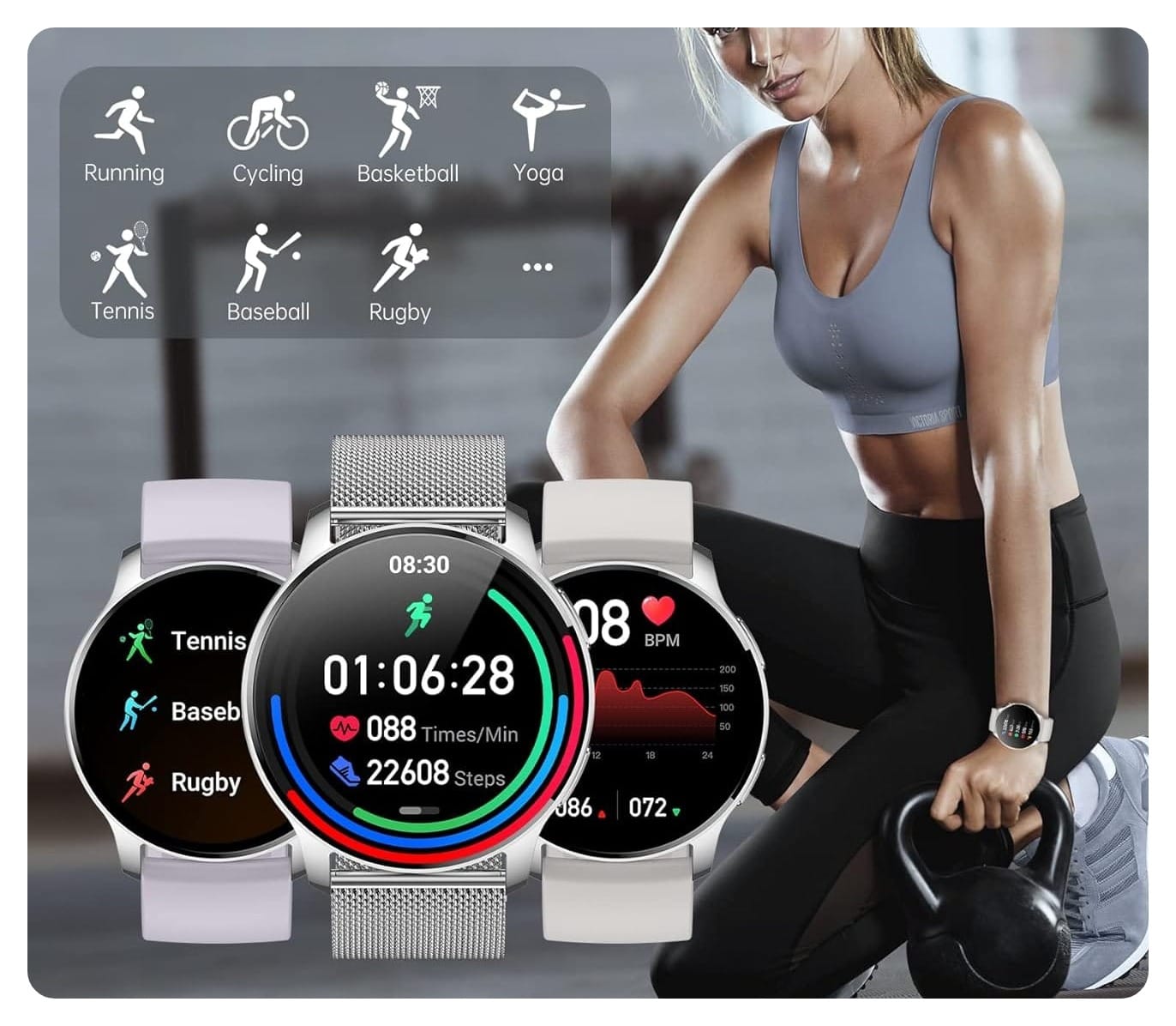 Laret Smart Watch for Women