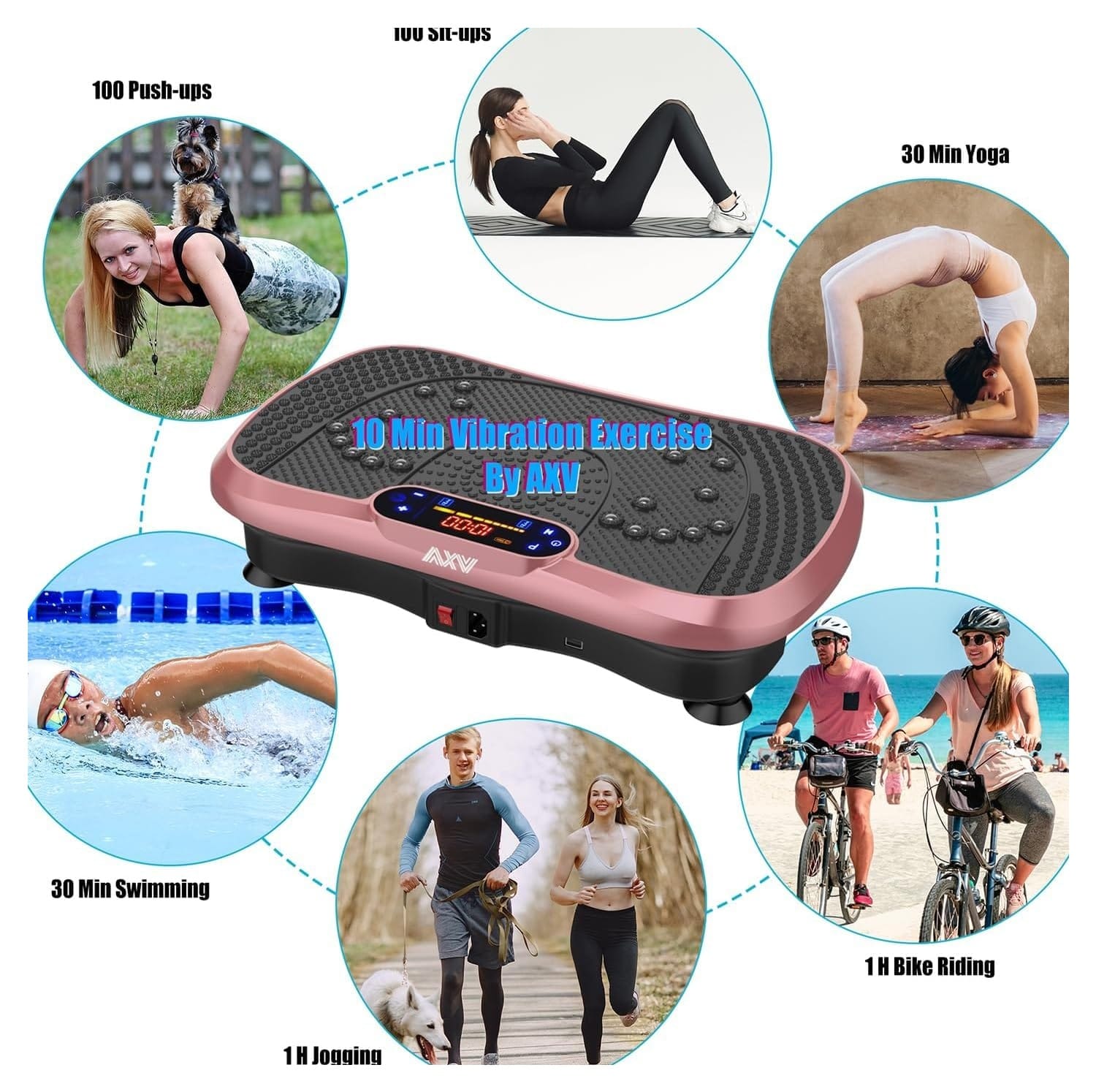 AXV Vibration Plate Exercise Machine