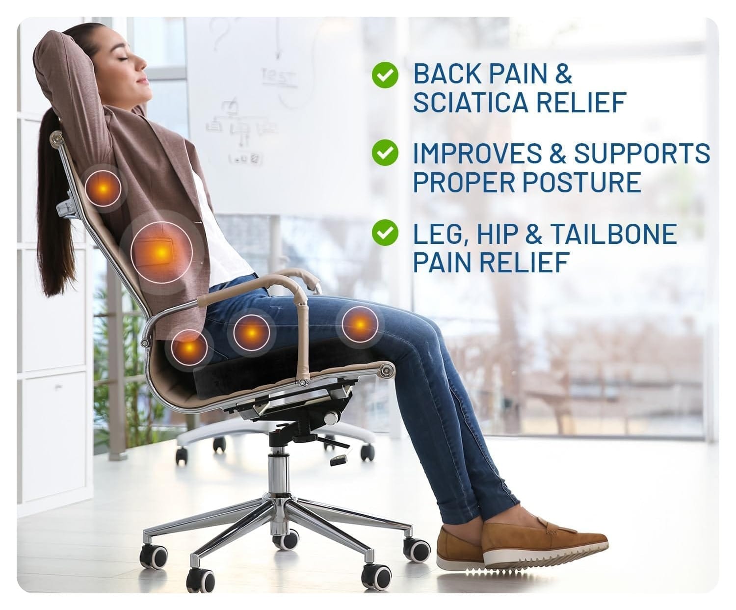 Unlock Comfort & Support: A Guide to Orthopedic Seat Cushions