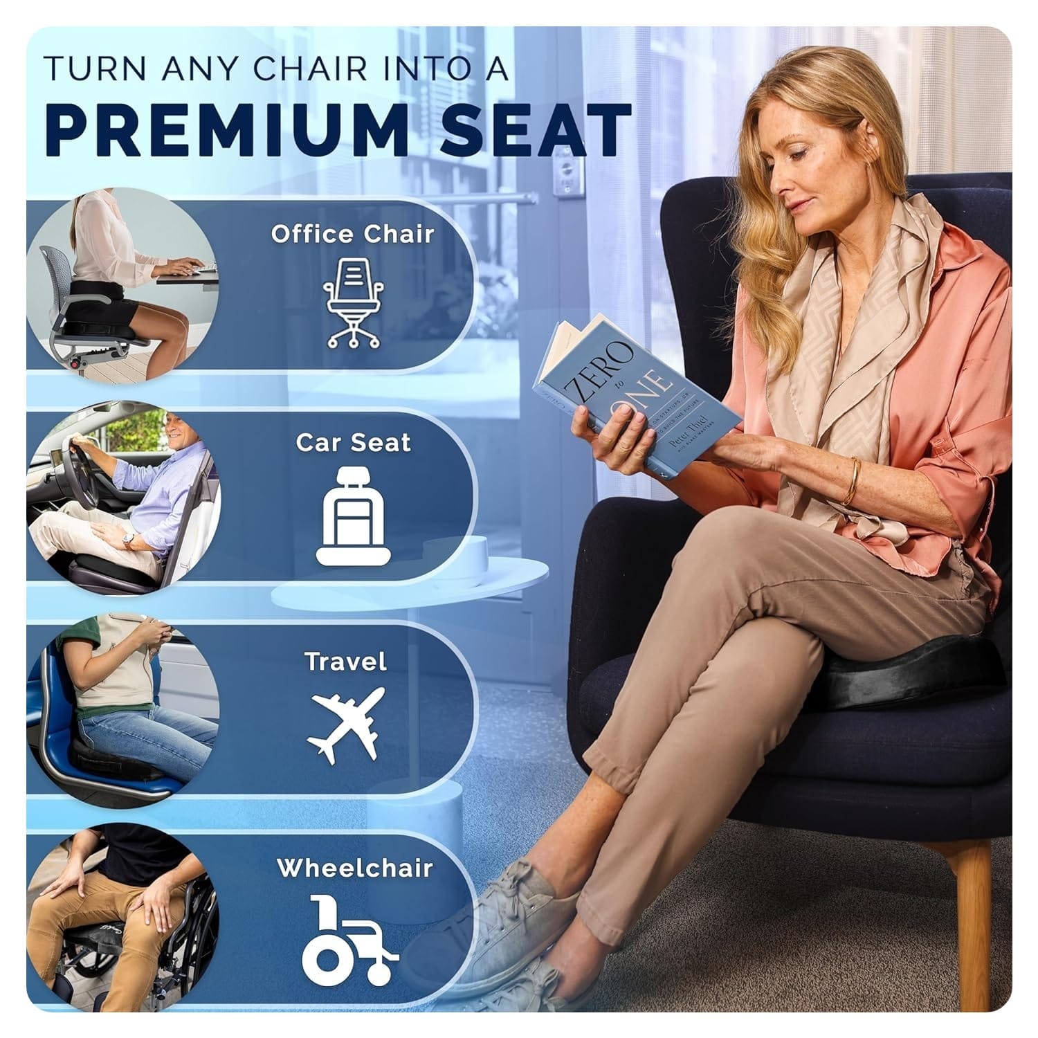 Unlock Comfort & Support: A Guide to Orthopedic Seat Cushions