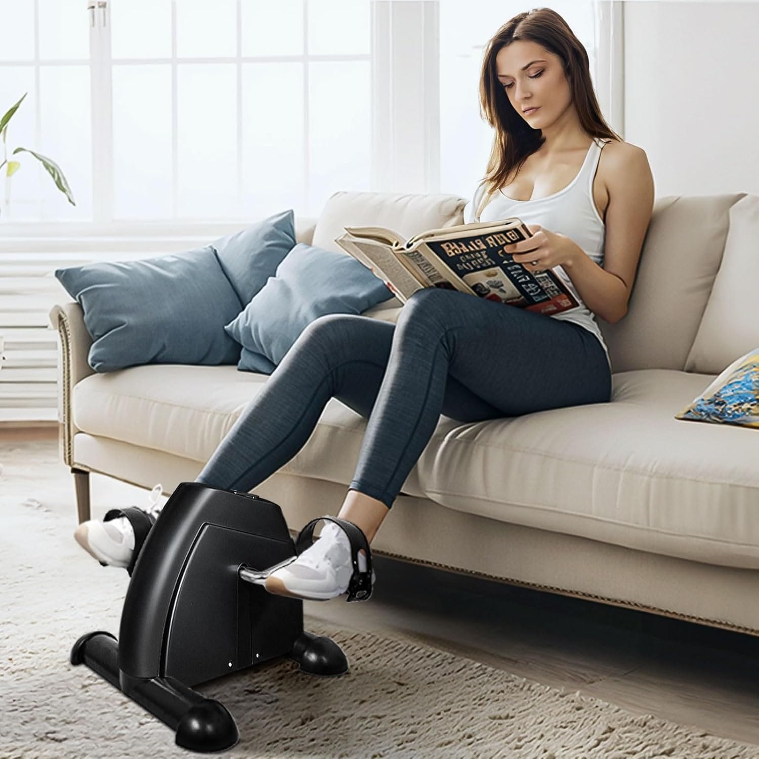 Himaly Under Desk Bike Pedal Exerciser