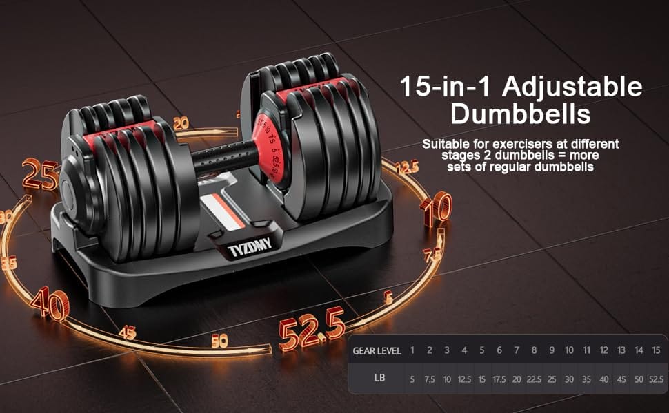 Adjustable Dumbells
