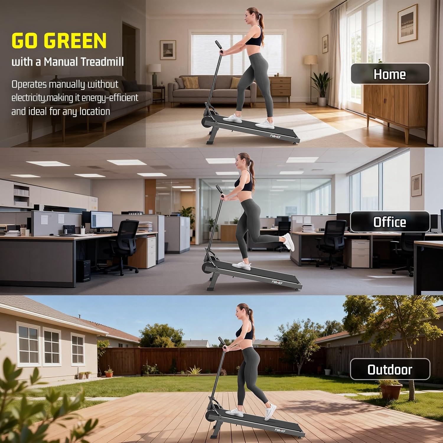 ANCHEER Walking Vibration Pad (12% Incline, Foldable)