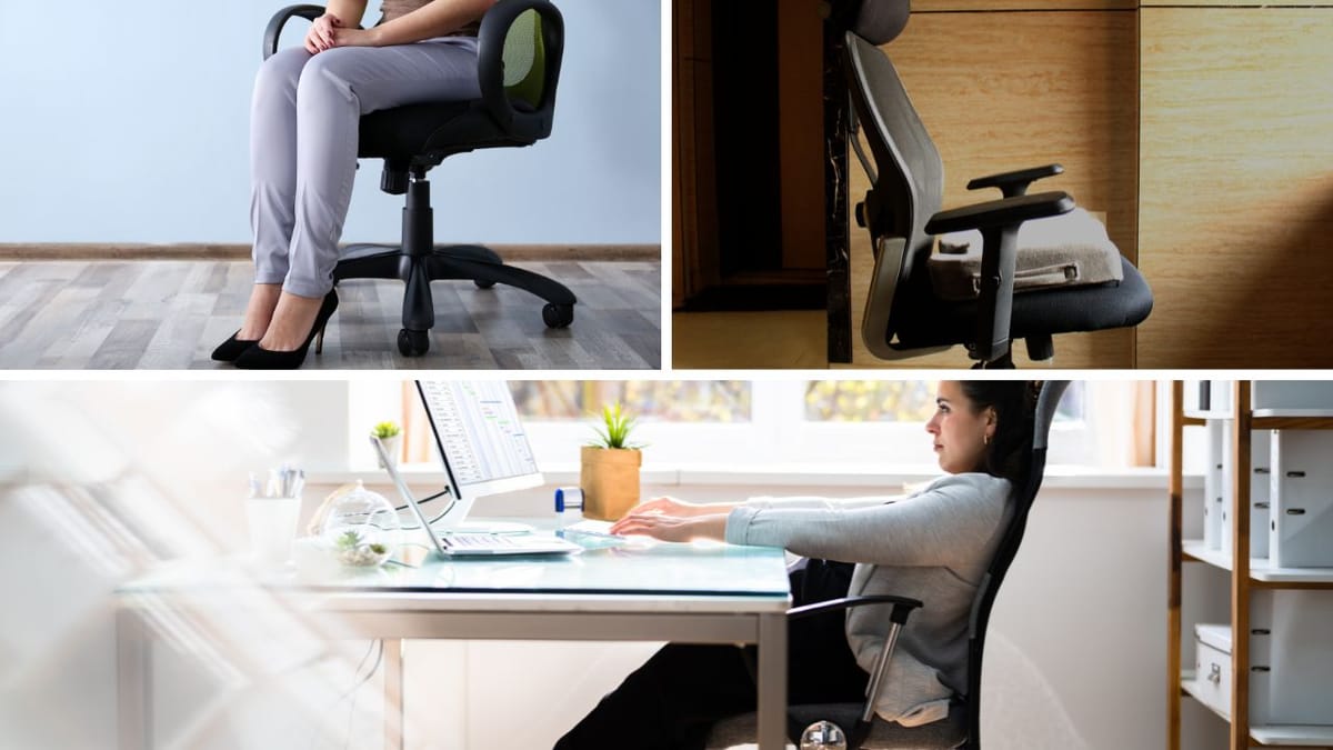 Unhappy With Your Office Chair, Simple Hack To Make Sitting Comfortable