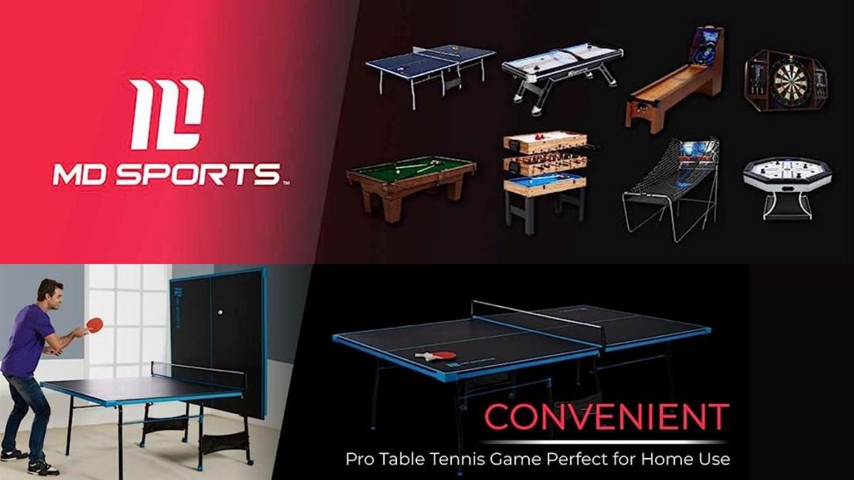 Elevate Your Skills with MD Sports Ping Pong Tables