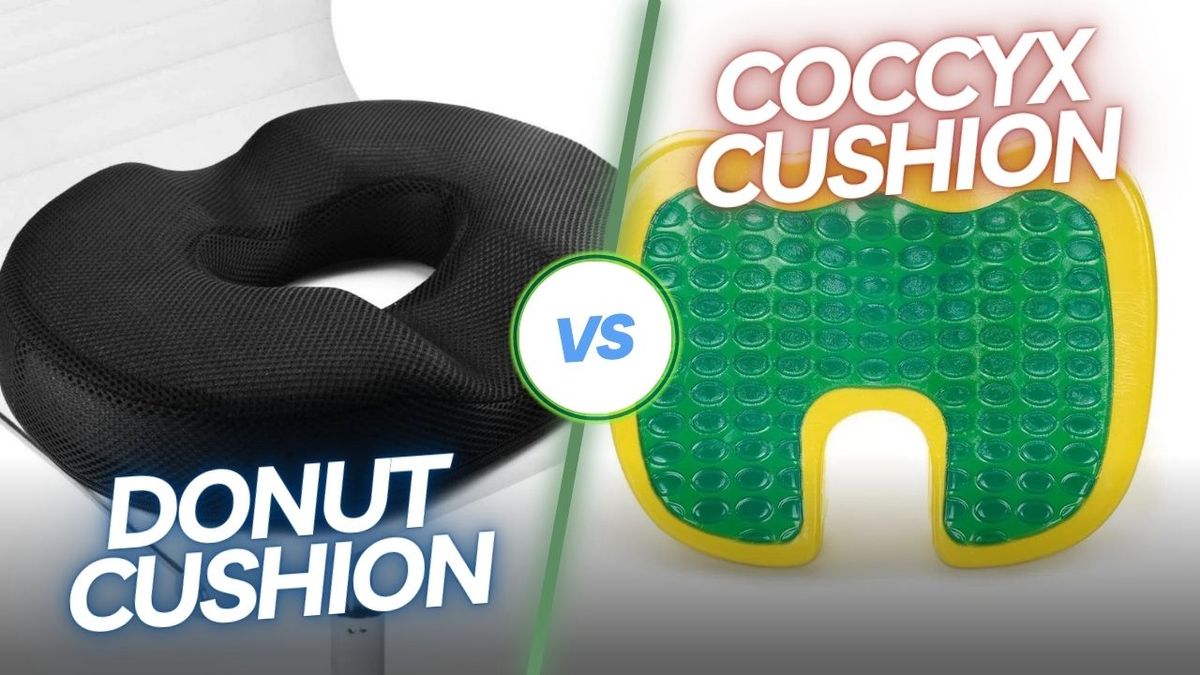 Difference Between a Donut And a Coccyx Cushion?