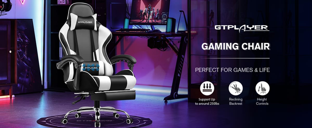 Best Gaming Chair With Foot Rest In 2025