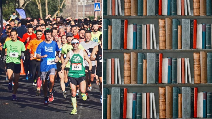 Marathon running books