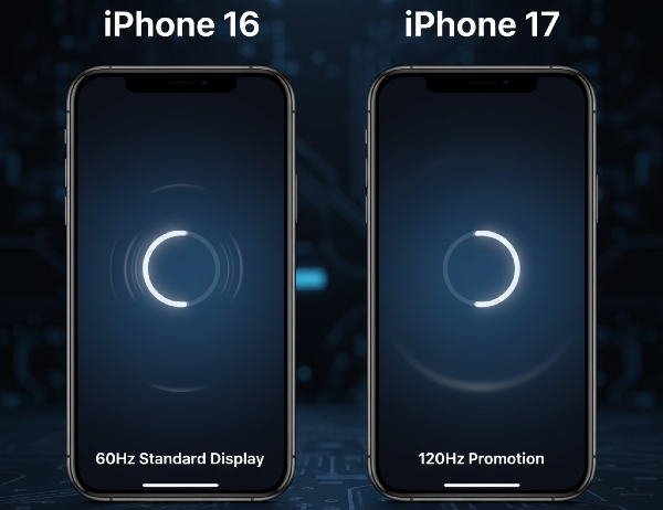 Apple iPhone 16 vs. Apple iPhone 17